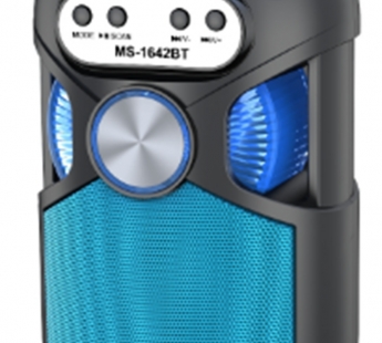 Колонка беспроводная MS-1641 (USB,FM,TF,AUX) цвет черный#1816264