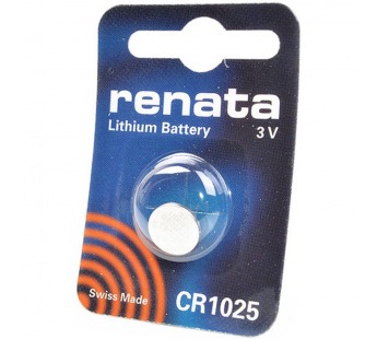 Батарейка CR 1025 Renata BL1#411899