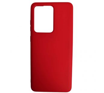                                     Чехол силиконовый Samsung S20 Ultra Silicone Cover NANO 2mm красный#2130662