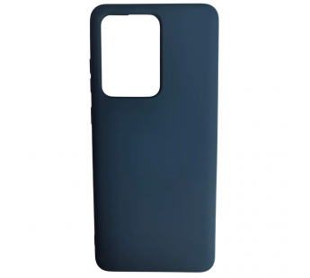                                     Чехол силиконовый Samsung S20 Ultra Silicone Cover NANO 2mm темно-синий#2130661