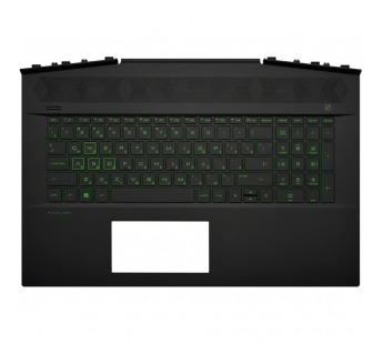 Топ-панель HP Pavilion Gaming 17-cd черная (с подсветкой)#1830968