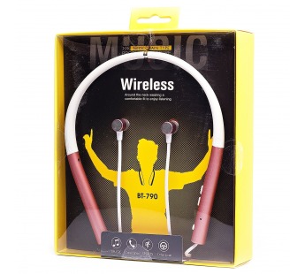 Беспроводные Bluetooth-наушники - BT-790 (pink gold)#393528