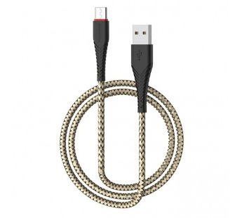 Кабель USB - Type-C BOROFONE BX25 Powerful (черный) 1м#1629380