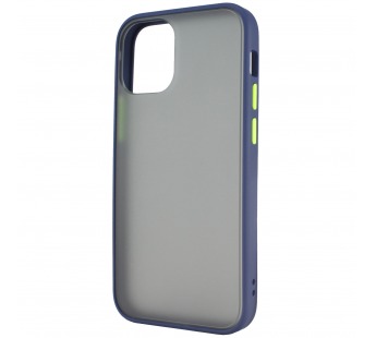 Чехол-накладка Shockproof для Apple iPhone 12 Mini сине-зеленый#395645