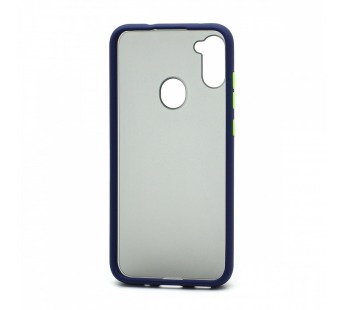 Чехол-накладка Shockproof для Samsung Galaxy A11/M11 сине-зеленый#395538