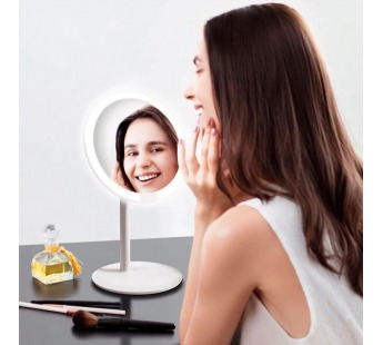 Зеркало для макияжа Xiaomi Amiro LED Lighting Mirror Mini Rechargeable#406669