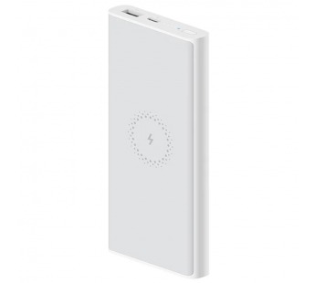 Внешний аккумулятор с беспроводной зарядкой Xiaomi Mi Wireless 10000mAh Youth Edition (цвет: белый)#419899