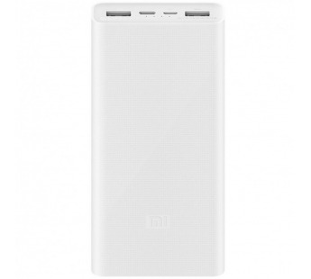 Внешний аккумулятор Xiaomi Power Bank 3 20000mAh USB-C (цвет: белый)#400898