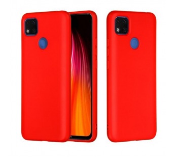 Силиконовый чехол Xiaomi Redmi 9C (красный)#1751821