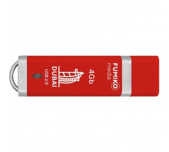                     4GB накопитель FUMIKO Dubai красный#396328