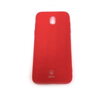 Чехол Samsung  J530 Siberia MIX красный Soft touch#2131374