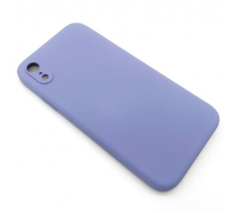Чехол iPhone XR Microfiber Фиолетовый#400612