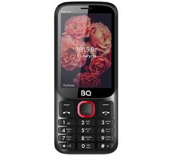 Мобильный телефон BQM-3590 Step XXL+ Black Red#401782