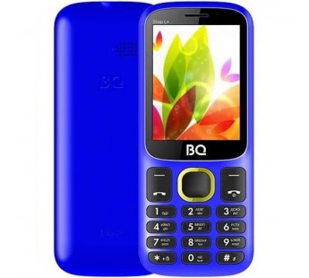                 Мобильный телефон BQ 2440 Step L+ синий+желтый (2,4"/800mAh)#417767