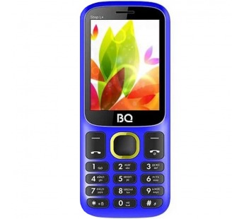                Мобильный телефон BQ 2440 Step L+ синий+желтый (2,4"/800mAh)#418144