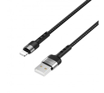 Кабель USB - Apple lightning Borofone BX34 Advantage (black)#397673