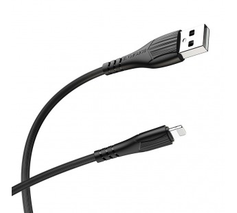 Кабель USB - Apple lightning Borofone BX37 Wieldy (black)#1831391