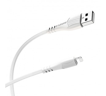 Кабель USB - Apple lightning Borofone BX37 Wieldy (white)#397668