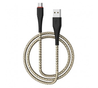 Кабель USB - micro USB Borofone BX25 Powerful (black)#1629394