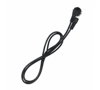 Кабель компьютер - розетка EU угловой  220V <1.8м> Telecom <TP021DA-1.8-BK> (1/)100#1222852