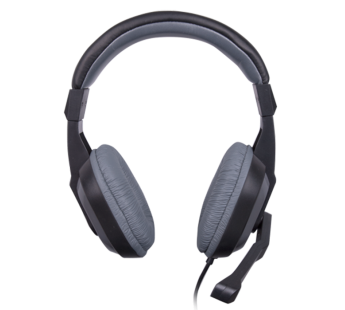 Гарнитура RITMIX RH-534M, серый, накладная, шнур 2 м. #399620