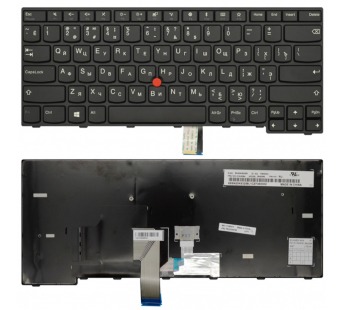 Клавиатура Lenovo ThinkPad E470 черная#1878796