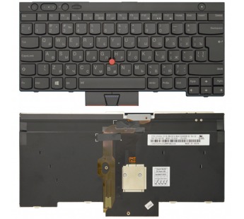 Клавиатура LENOVO ThinkPad W530 черная с подсветкой#1850409