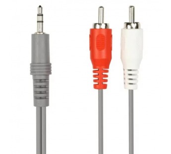                     Кабель 3,5 Jack (M)  - RCА*2 (M) Smartbuy 5.0 м (в пакете)#2034182