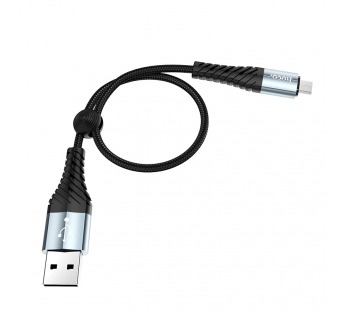 Кабель USB - Apple lightning HOCO X38 Cool Charging (25см) (черный)#2032700