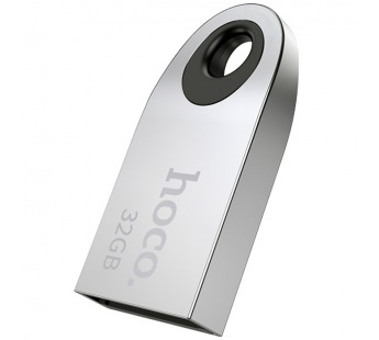 Внешний накопитель USB 2.0 Hoco UD9 Insightful Smart Mini 32Gb, серебристый#400429