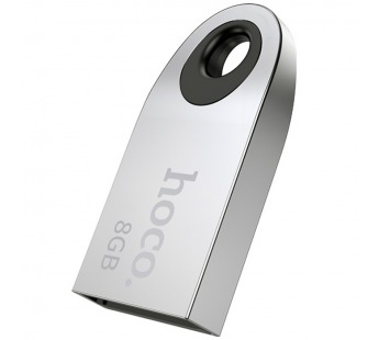 Внешний накопитель USB 2.0 Hoco UD9 Insightful Smart Mini 8Gb, серебристый#400427