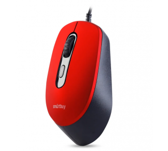                        Оптическая мышь Smartbuy 265 USB ONE беззвучная Red#1810763