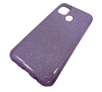                                 Чехол силикон-пластик Samsung M31 Fashion с блестками фиолетовый#1931811