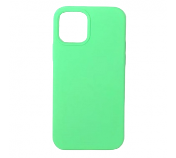 Чехол iPhone 12/12 Pro (6.1) Silicone Case Full №50 в упаковке Светло-Зеленый#2036643