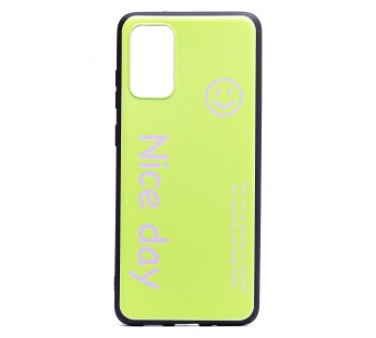 Чехол-накладка - SC201 для Samsung SM-G985 Galaxy S20+ (green)#401702