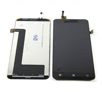 Дисплей для Lenovo S580 в сборе с тачскрином Черный#137286