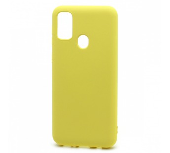 Чехол-накладка Silicone Case NEW ERA для Samsung Galaxy M30S/M21 желтый#402104