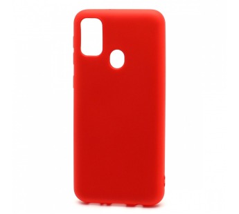 Чехол-накладка Silicone Case NEW ERA для Samsung Galaxy M30S/M21 красный#402107