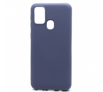 Чехол-накладка Silicone Case NEW ERA для Samsung Galaxy M31 серый#402098