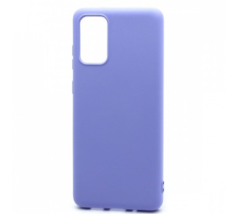 Чехол-накладка Silicone Case NEW ERA для Samsung Galaxy S20 Plus сиреневый#402090