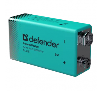 Батарейка алкалиновая Defender 6LR61-1B Крона#2116236
