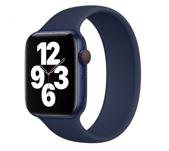 Ремешок - ApW15 для Apple Watch 38/40 mm монобраслет (black) (160 мм)#403465