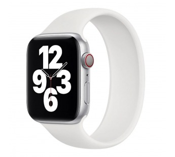 Ремешок - ApW15 для Apple Watch 38/40 mm монобраслет (white) (160 мм)#403529