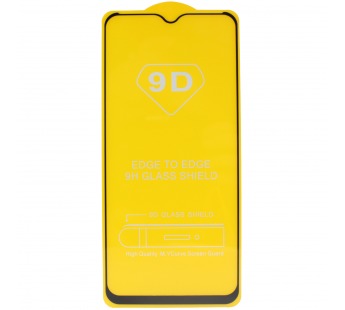 Защитное стекло 9D Oppo A31/A8 черное (тех. пак)#406365