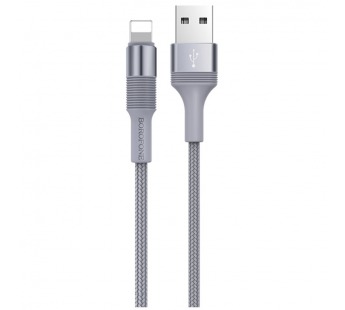 Кабель USB - Apple lightning Borofone BX21 Outstanding (grey)#404876