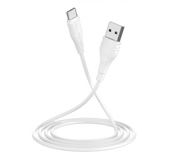 Кабель USB - Type-C Borofone BX18 Optimal, 200 см, (white)#404872
