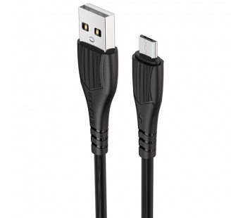 Кабель USB - micro USB Borofone BX37 Wieldy (black)#404870