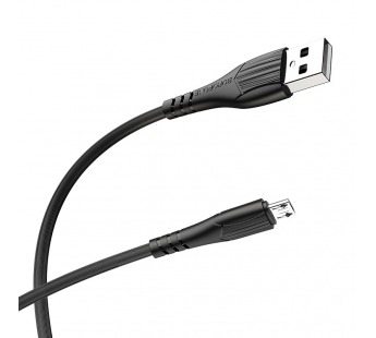 Кабель USB - micro USB Borofone BX37 Wieldy (black)#1974286