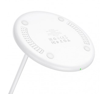 Беспроводное зарядное устройство/ночник BOROFONE BQ8, цвет белый#1568170