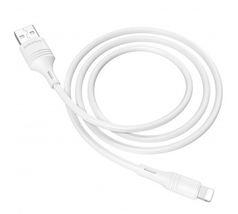 Кабель USB -Apple Lightning BOROFONE BX43 белый 1м#1988253